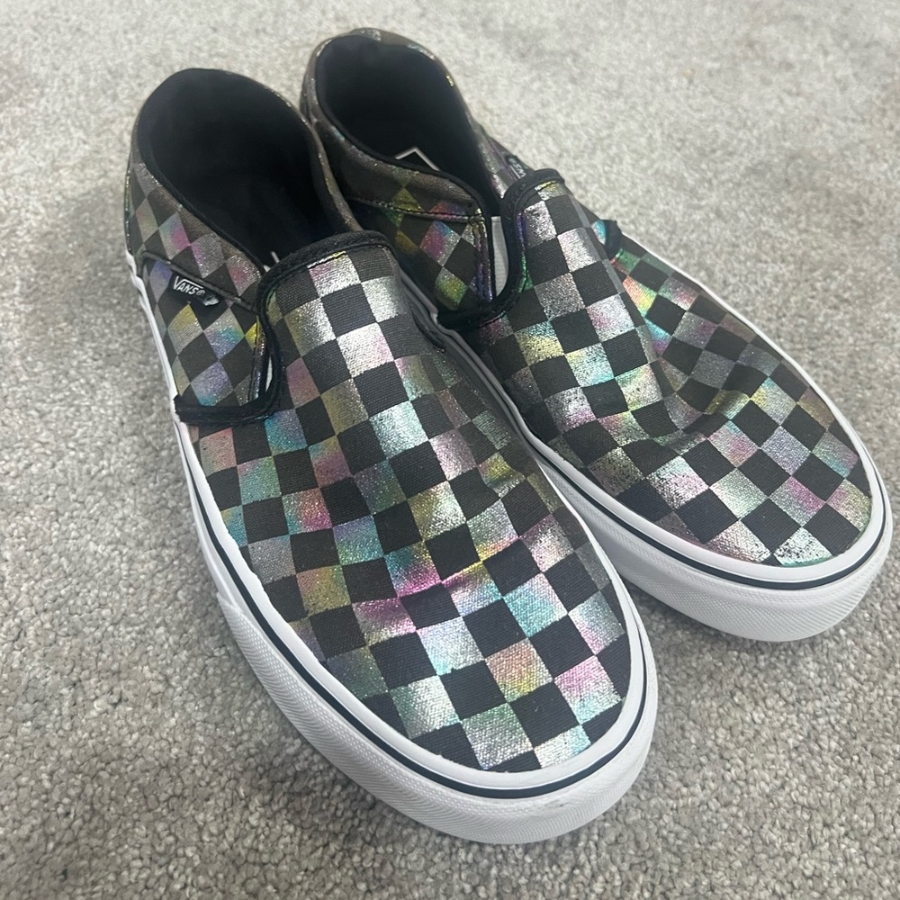 Vans slip on sneakers